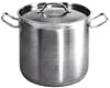 [ STOCK POT, S/S, SANDWICH BOTTOM,   8 QT ]