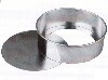 [ CAKE PAN, REMV/BTM, ALUM, 1"H X  7"DIA ]