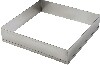 [ CAKE PAN, S/S, SQUARE, 12" X 2-1/2"D ]