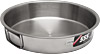 [ CAKE PAN, S/S, 9-3/4"DIA X 2"D ]