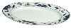 [ CAMEO, BLUE LOTUS, OVAL PLATTER, 10-1/4" ]